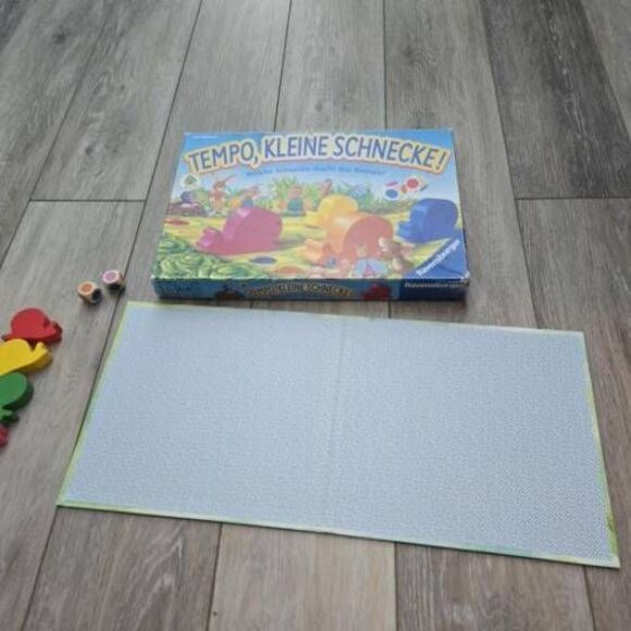 Snails Pace Race Game in German vintage game TEMPO, KLEINE SCHNECKE! - Picture 6 of 12